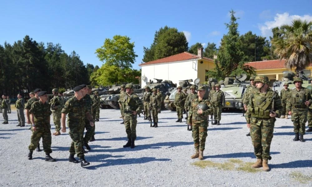 Σε μονάδες της Λάρισας και των Τρικάλων ο Α/ΓΕΣ, Αντιστράτηγος Λαλούσης